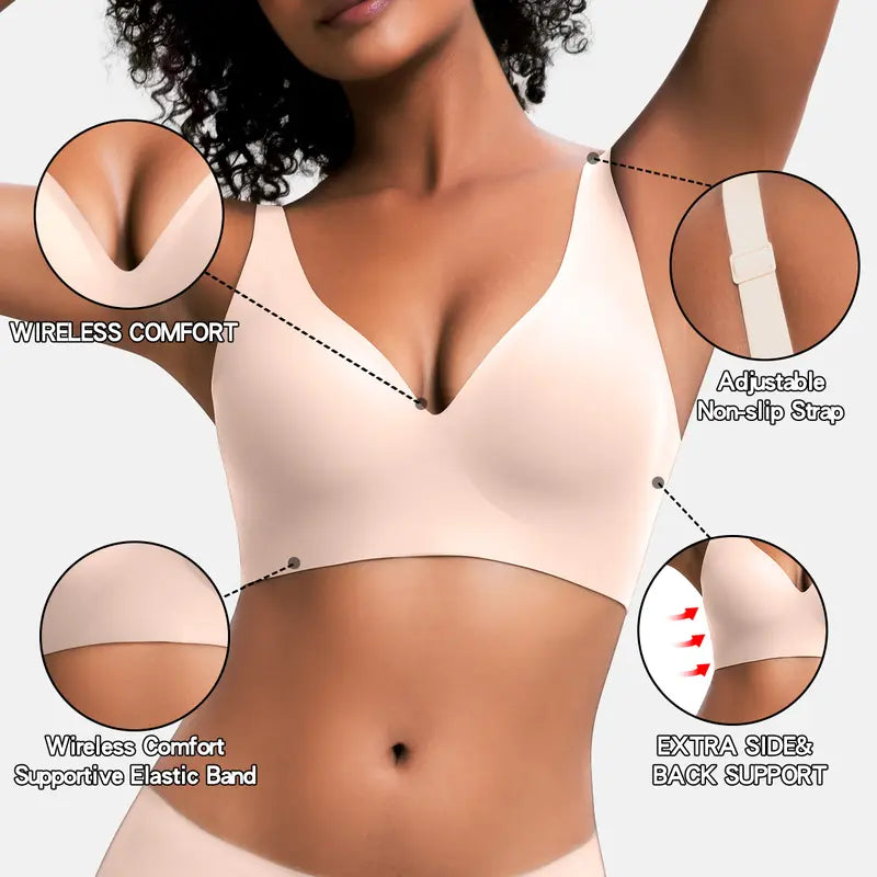 SeamLift™ Wireless Push-Up Comfort Bra